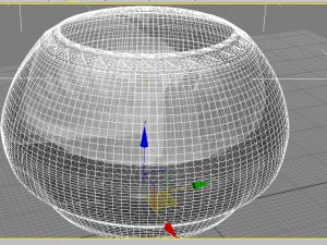 colored glass vase 2 - realistic Modello 3D