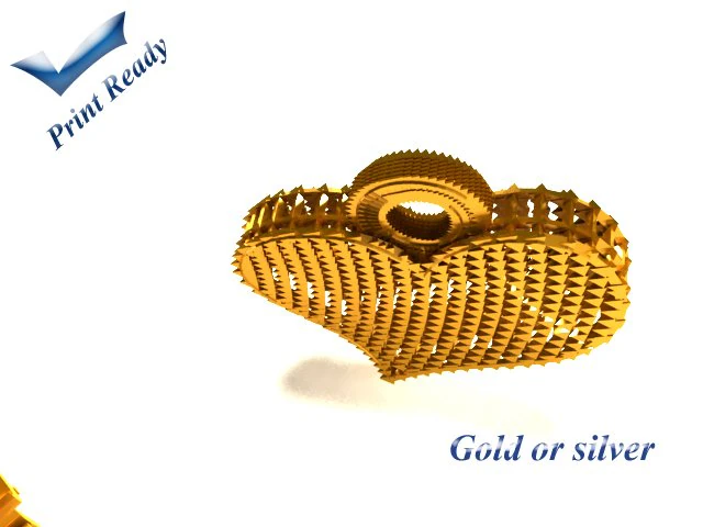 necklace with arabic text - iraqi lovers -2 shapes 3D Print Model .c4d .max .obj .3ds .fbx .stl .blend 