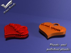 necklace with arabic text - iraqi lovers -2 shapes Model do druku 3D
