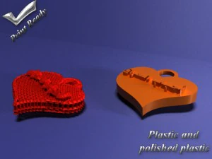 necklace with arabic text - iraqi lovers -2 shapes 3D Print Model