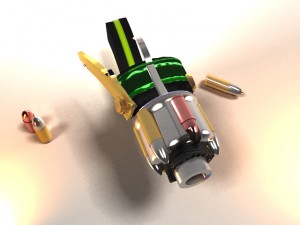 fantasy pistol 3D Model