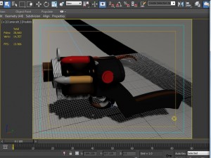 fantasy pistol 3D Model