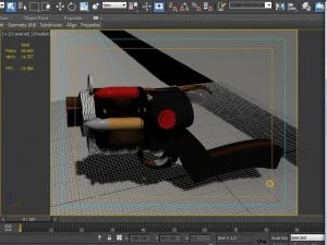fantasy pistol 3D Model