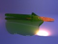 melted bulb ice-cream 3Dモデル