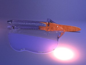 melted bulb ice-cream 3D मॉडल