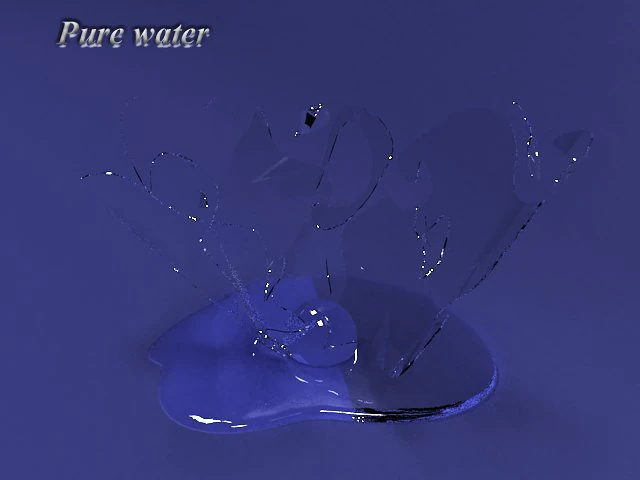 water drop shape 3D Model .c4d .max .obj .3ds .fbx .stl .blend 