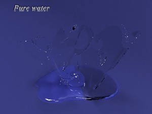 water drop shape 3D Model