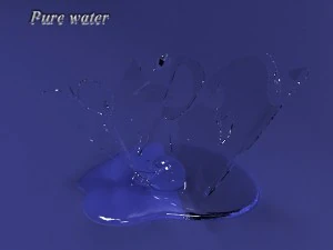 vorm van een waterdruppel 3D Model