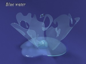 water drop shape 3Dモデル