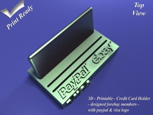 credit card holder 3D Print Model