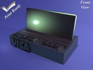 credit card holder 3D Print Model