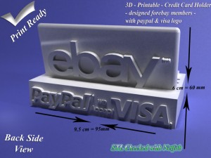 credit card holder 3D Print Model