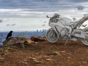 honda cbr 1000 rr 2016 3D 模型