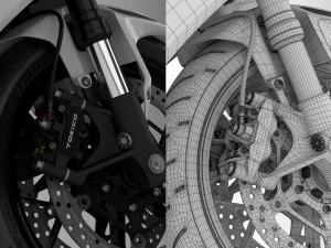 honda cbr 1000 rr 2016 3D Model