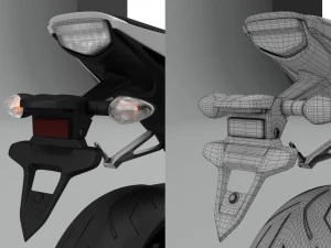 honda cbr 1000 rr 2016 3D Model