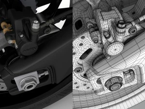 honda cbr 1000 rr 2016 3D Model