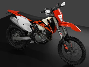 ktm exc 450-500 2018 3D Model