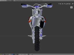 ktm exc 450-500 2018 3D Model