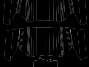 polywood blending chair 3D Model