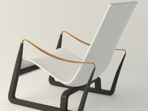 jean prouve chair 3D Model