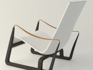 jean prouve chair 3D Model