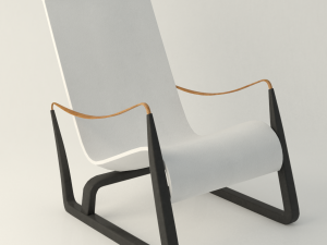 jean prouve chair 3D Model