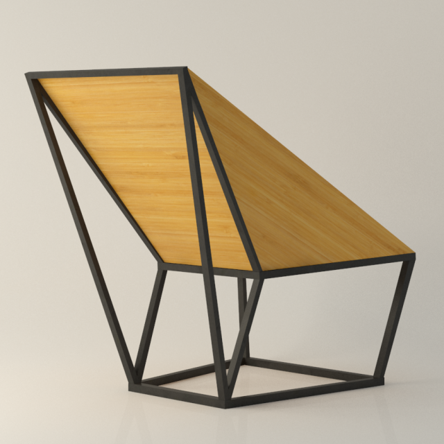 alberto vitelio contemporary chair Modelo 3D .c4d .max .obj .3ds .fbx .stl .blend 