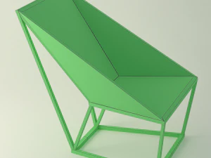 alberto vitelio contemporary chair 3D Model