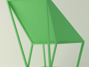 alberto vitelio contemporary chair 3D Model