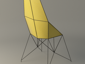 mayflower armchair 3D Model