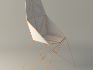 mayflower armchair 3D Model