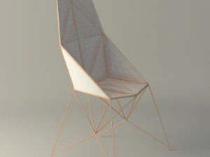 mayflower armchair 3D Model