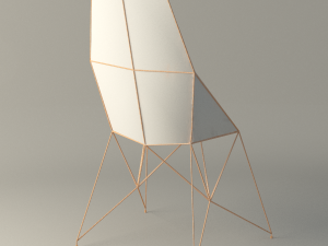 mayflower armchair 3D Model