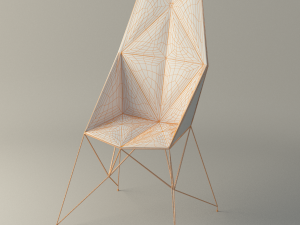 mayflower armchair 3D Model