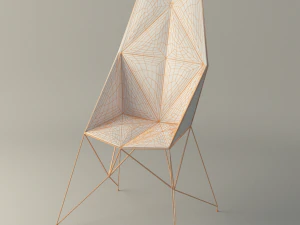 mayflower armchair 3D Model