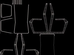 cantilever chair 3D Model
