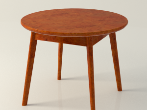 nakashima chair table 3Dモデル