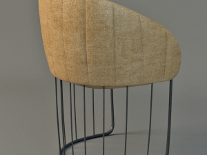tonella chair Modelo 3D
