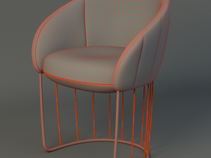 tonella chair Modelo 3D