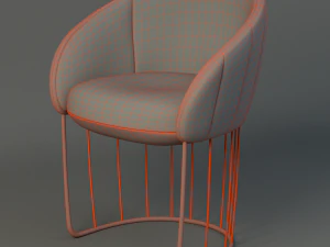 tonella chair 3D Model