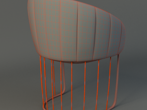 tonella chair Modelo 3D