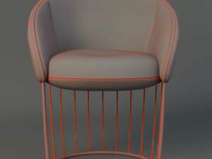 tonella chair Modelo 3D
