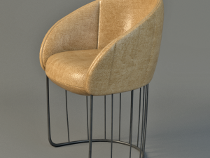 tonella chair 3D Модель