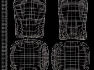 pilot chair knoll Model 3D