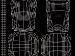 pilot chair knoll 3D Model