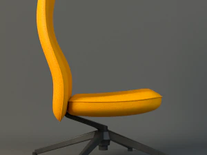 パイロットチェアノール 3Dモデル