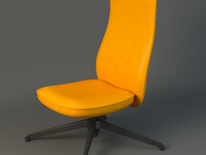 pilot chair knoll Model 3D