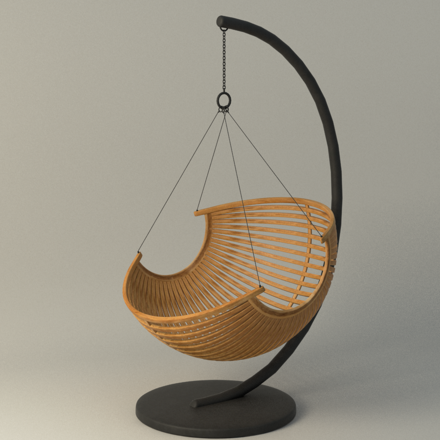 Swing Chair 3d Model Free Download