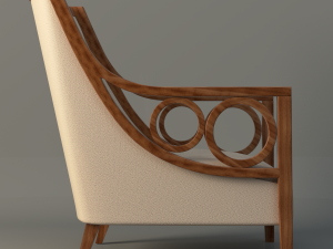 maclean arm chair 3D Модель