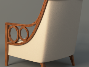 maclean arm chair 3D Модель